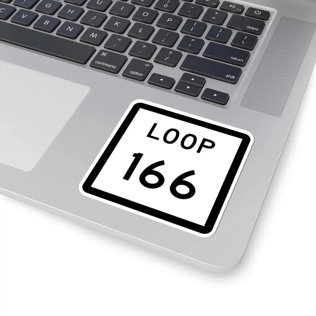 Texas Loop 166 (Texas) (Road Sign) STICKER Vinyl Kiss-Cut Decal - The Sticker Space