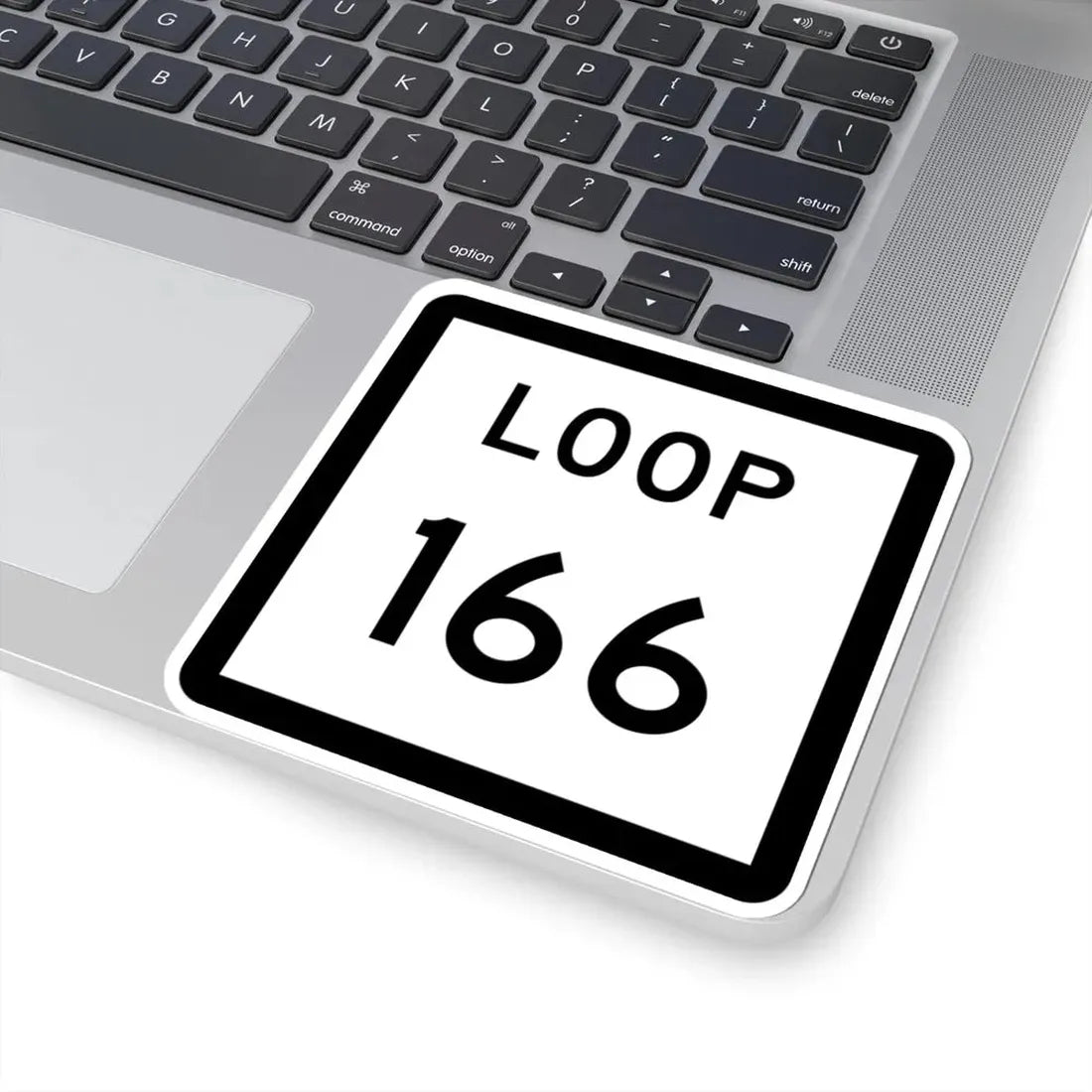 Texas Loop 166 (Texas) (Road Sign) STICKER Vinyl Kiss-Cut Decal - The Sticker Space