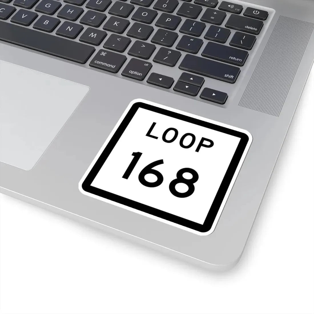 Texas Loop 168 (Texas) (Road Sign) STICKER Vinyl Kiss-Cut Decal - The Sticker Space