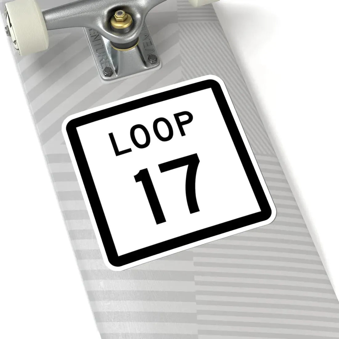 Texas Loop 17 (Texas) (Road Sign) STICKER Vinyl Kiss-Cut Decal - The Sticker Space