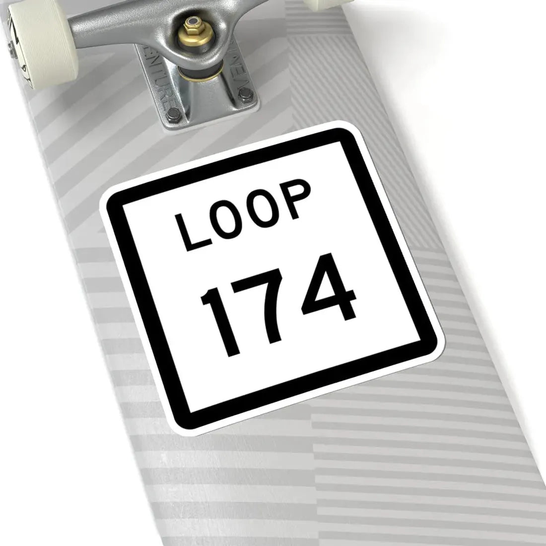 Texas Loop 174 (Texas) (Road Sign) STICKER Vinyl Kiss-Cut Decal - The Sticker Space