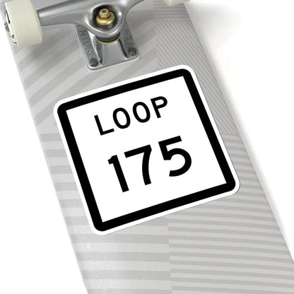 Texas Loop 175 (Texas) (Road Sign) STICKER Vinyl Kiss-Cut Decal - The Sticker Space