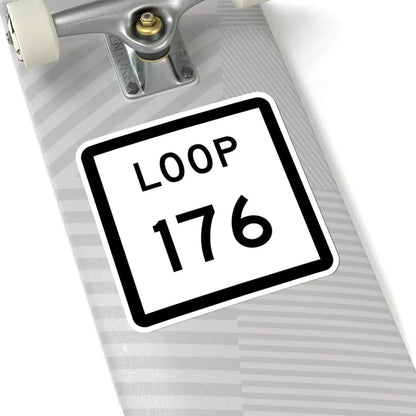 Texas Loop 176 (Texas) (Road Sign) STICKER Vinyl Kiss-Cut Decal - The Sticker Space