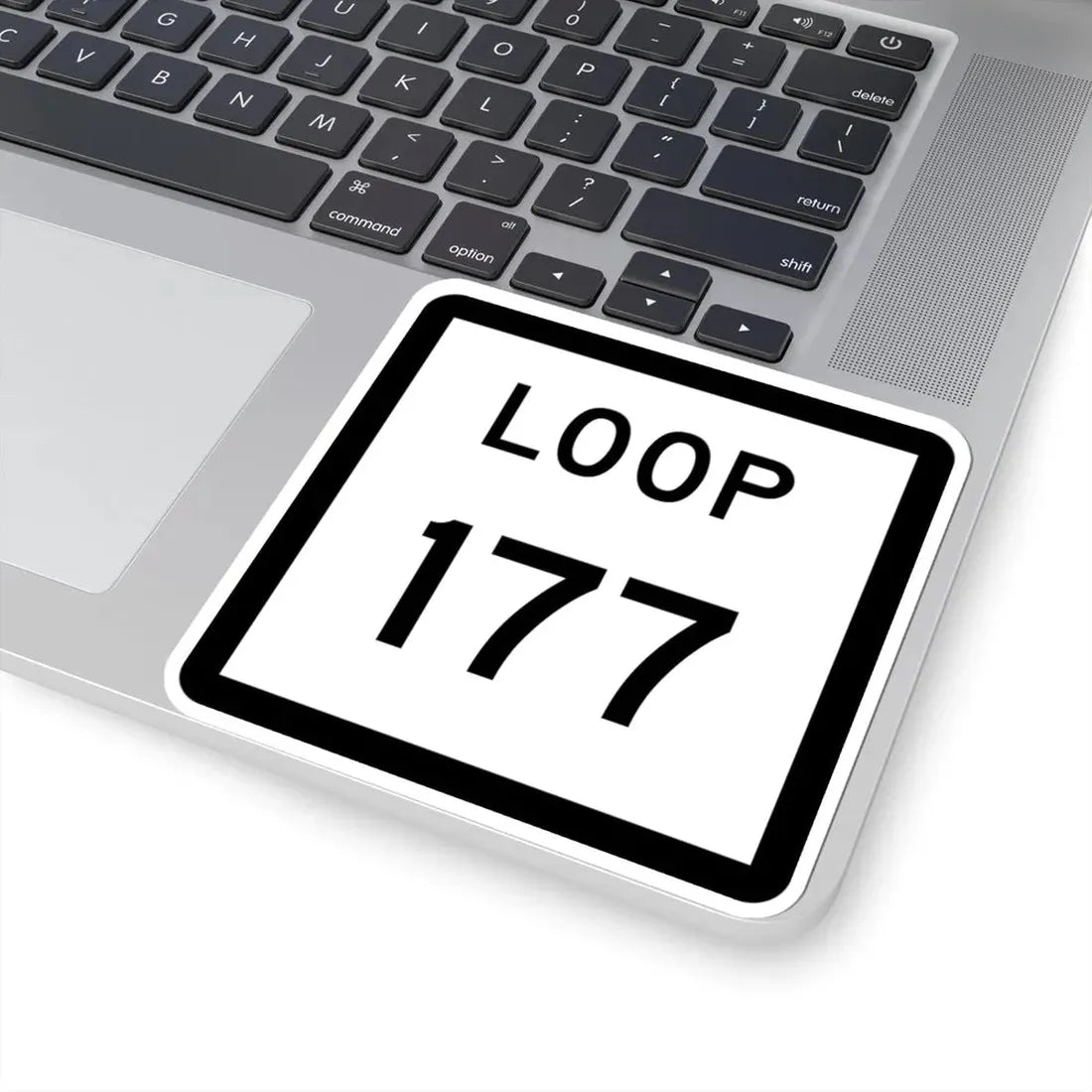 Texas Loop 177 (Texas) (Road Sign) STICKER Vinyl Kiss-Cut Decal - The Sticker Space