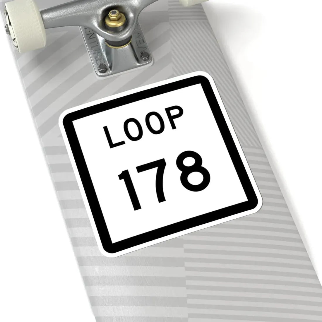 Texas Loop 178 (Texas) (Road Sign) STICKER Vinyl Kiss-Cut Decal - The Sticker Space