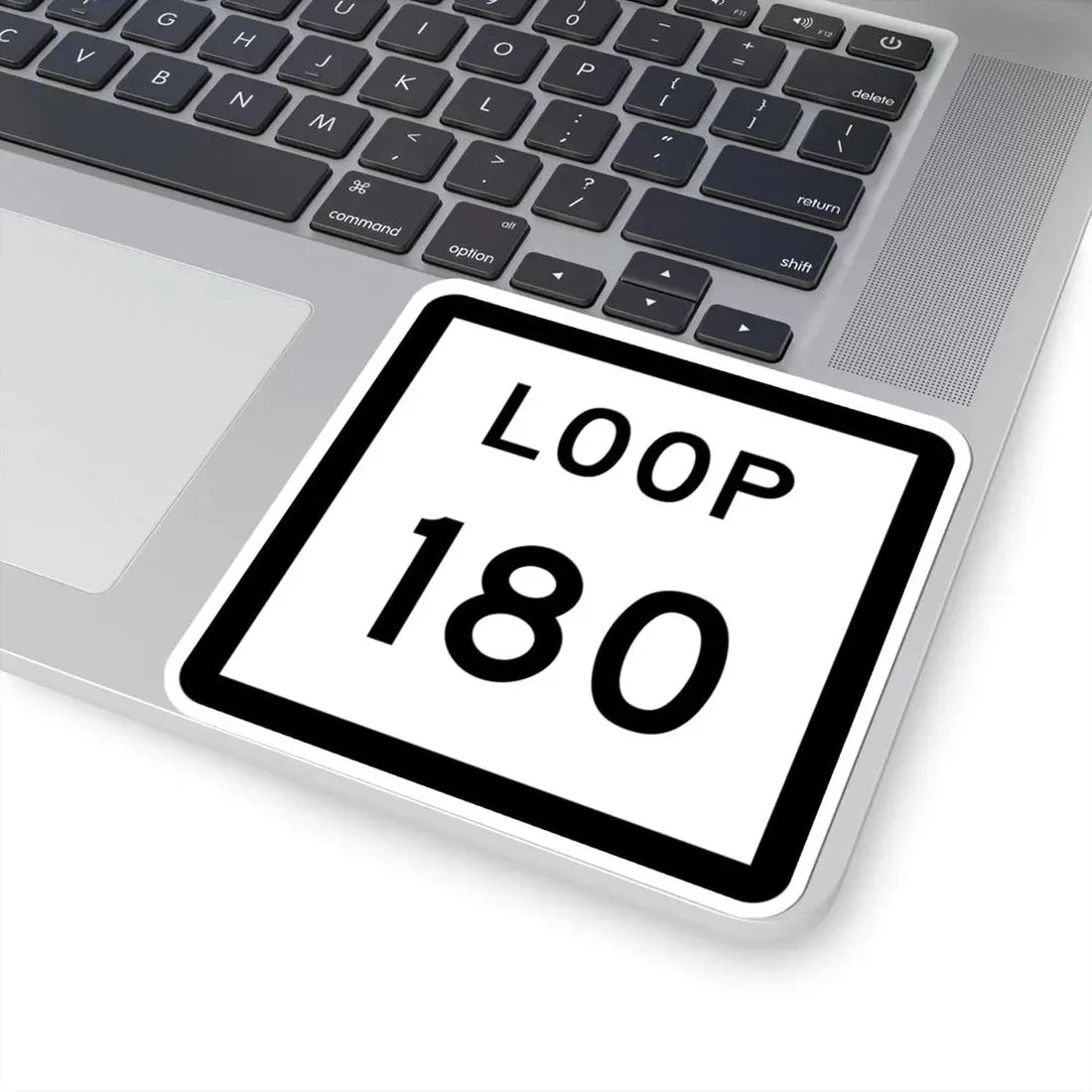 Texas Loop 180 (Texas) (Road Sign) STICKER Vinyl Kiss-Cut Decal - The Sticker Space