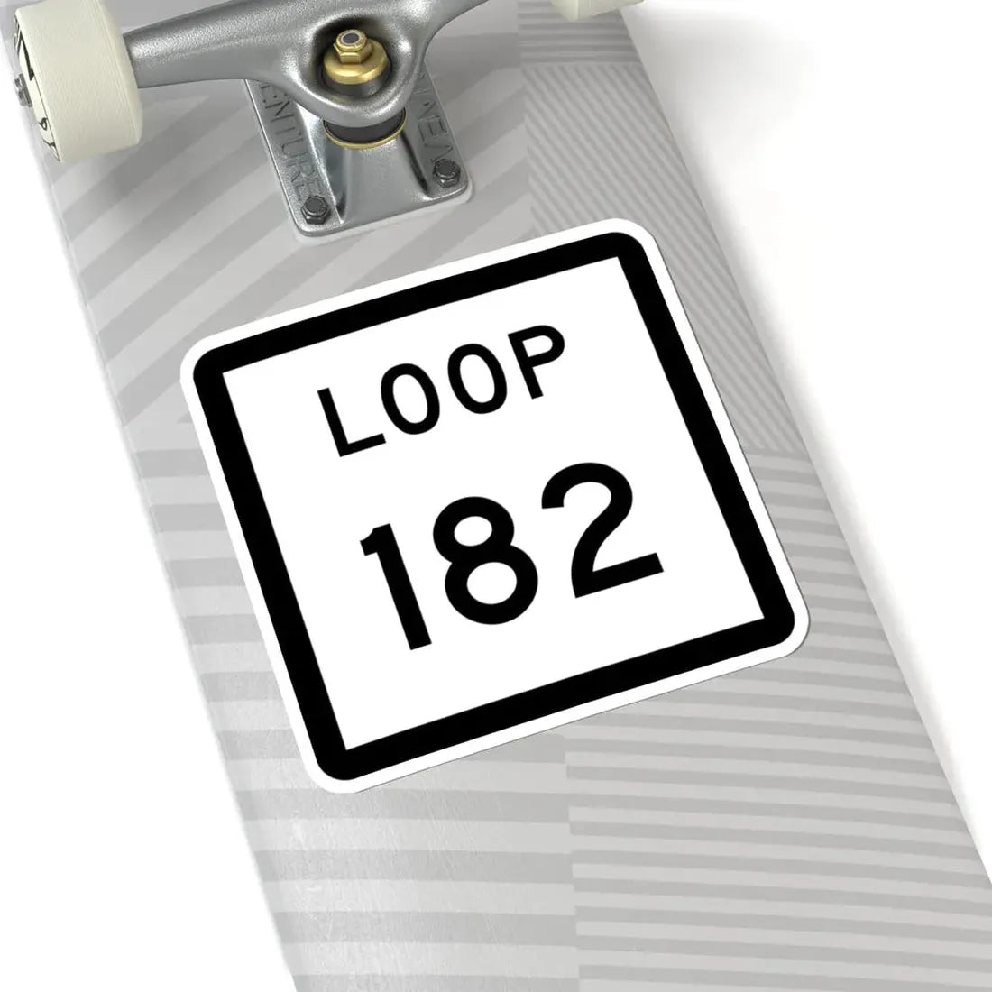 Texas Loop 182 (Texas) (Road Sign) STICKER Vinyl Kiss-Cut Decal - The Sticker Space