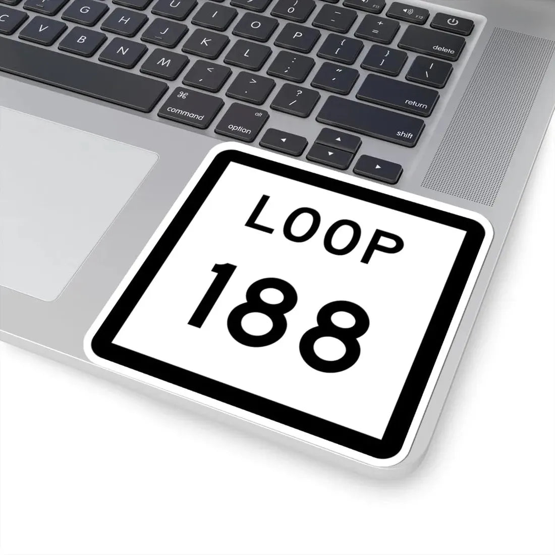 Texas Loop 188 (Texas) (Road Sign) STICKER Vinyl Kiss-Cut Decal - The Sticker Space