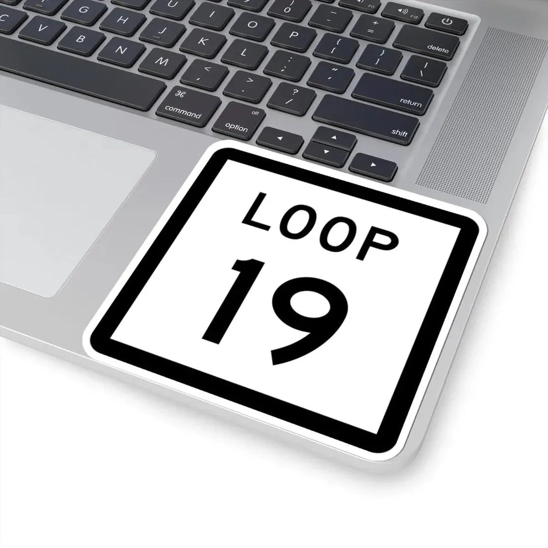 Texas Loop 19 (Texas) (Road Sign) STICKER Vinyl Kiss-Cut Decal - The Sticker Space