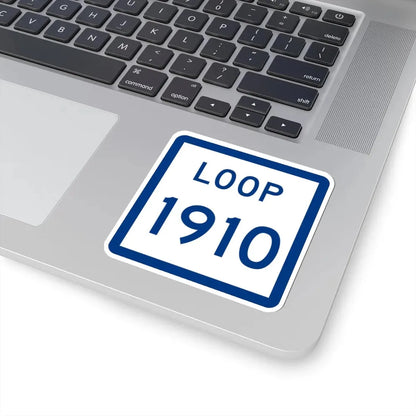 Texas Loop 1910 (Texas) (Road Sign) STICKER Vinyl Kiss-Cut Decal - The Sticker Space