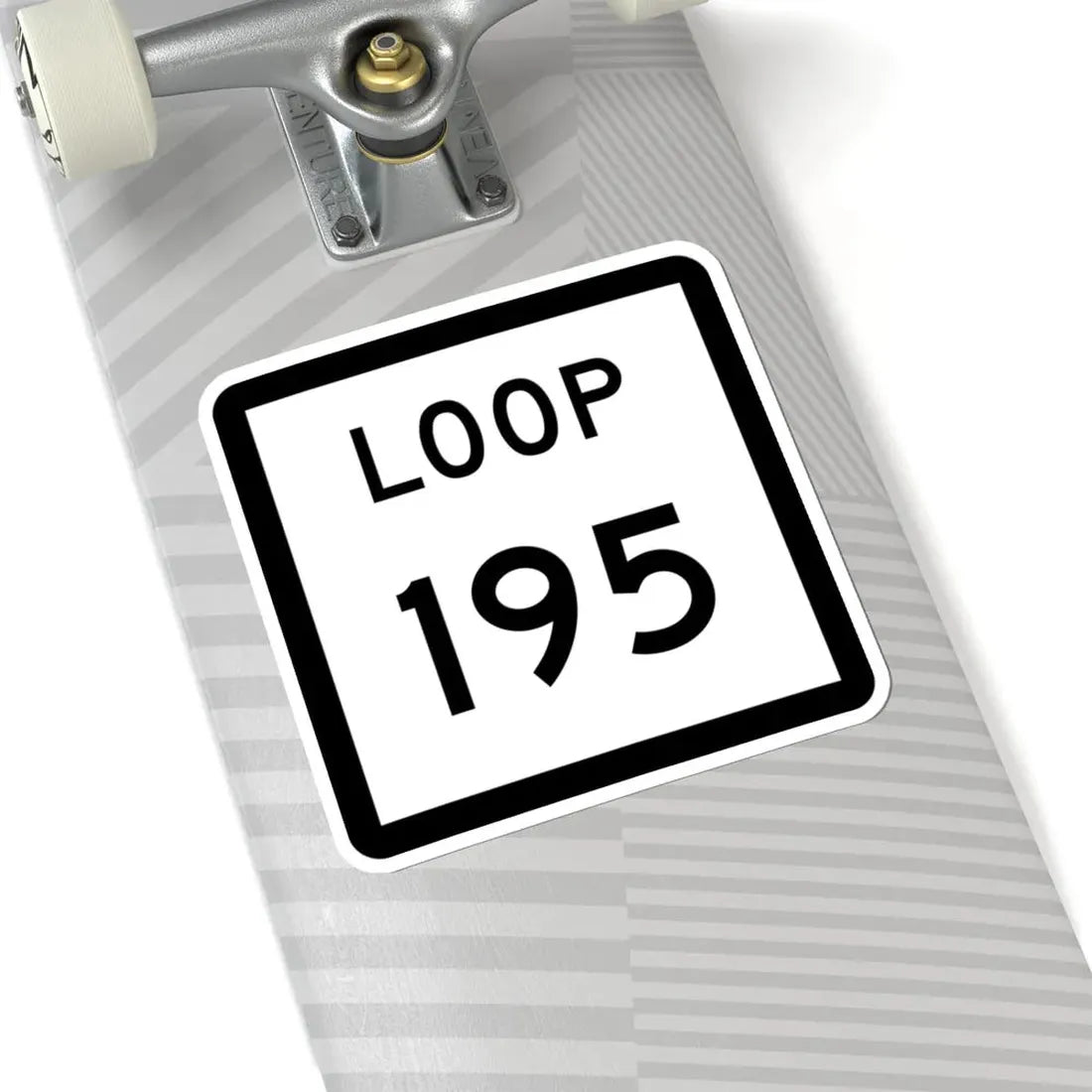 Texas Loop 195 (Texas) (Road Sign) STICKER Vinyl Kiss-Cut Decal - The Sticker Space