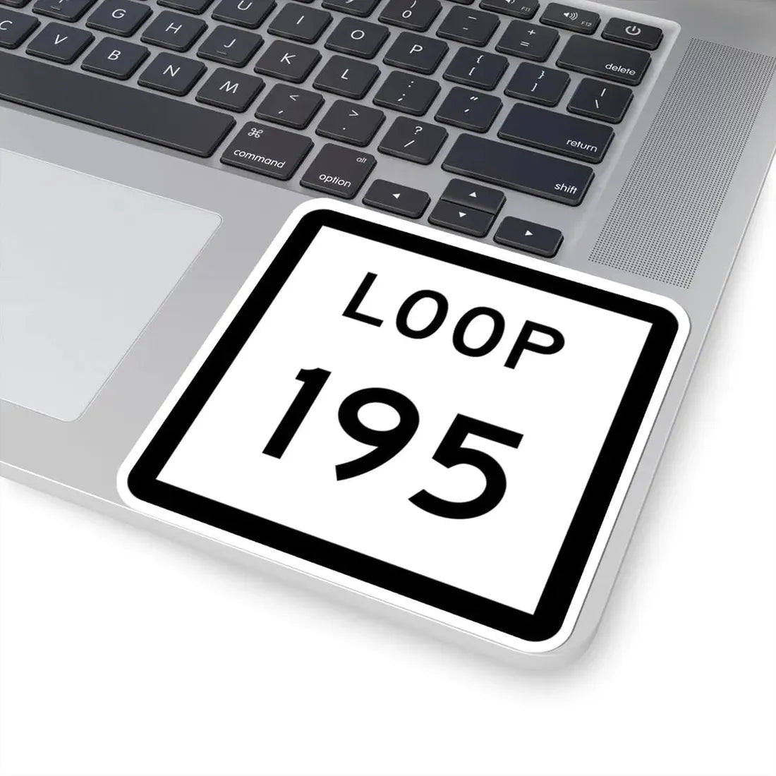 Texas Loop 195 (Texas) (Road Sign) STICKER Vinyl Kiss-Cut Decal - The Sticker Space