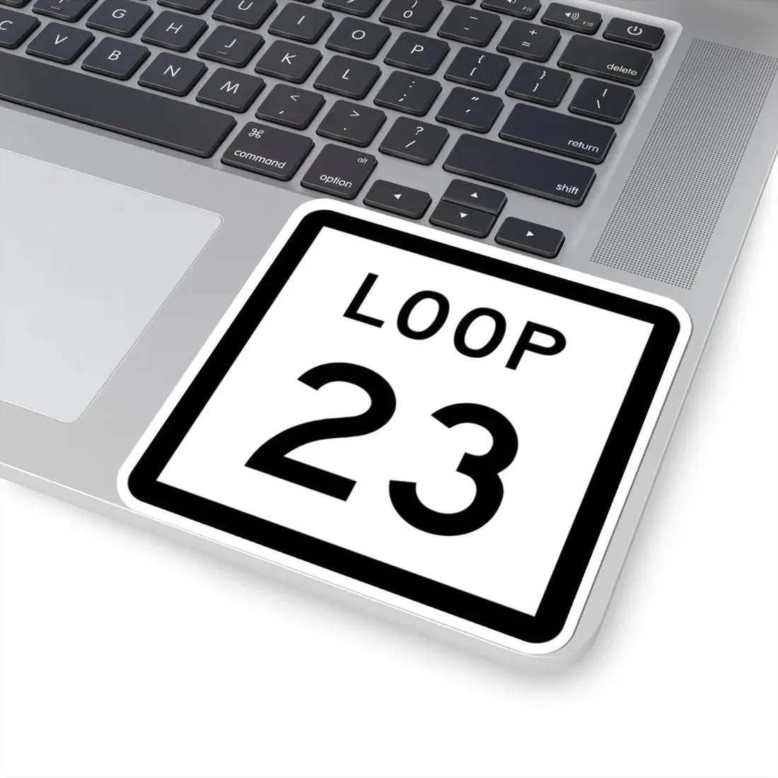 Texas Loop 23 (Texas) (Road Sign) STICKER Vinyl Kiss-Cut Decal - The Sticker Space