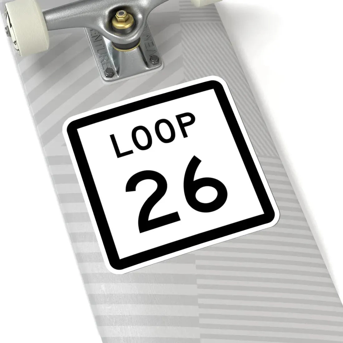 Texas Loop 26 (Texas) (Road Sign) STICKER Vinyl Kiss-Cut Decal - The Sticker Space