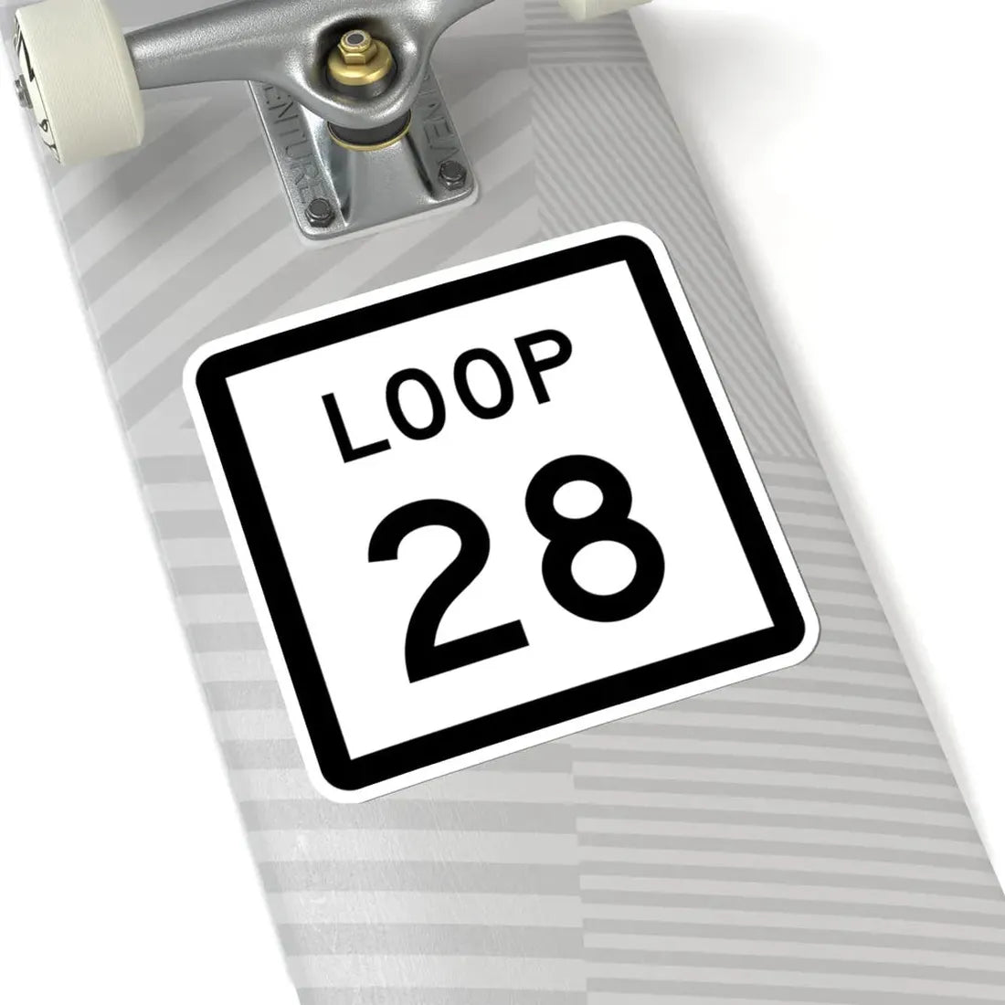 Texas Loop 28 (Texas) (Road Sign) STICKER Vinyl Kiss-Cut Decal - The Sticker Space