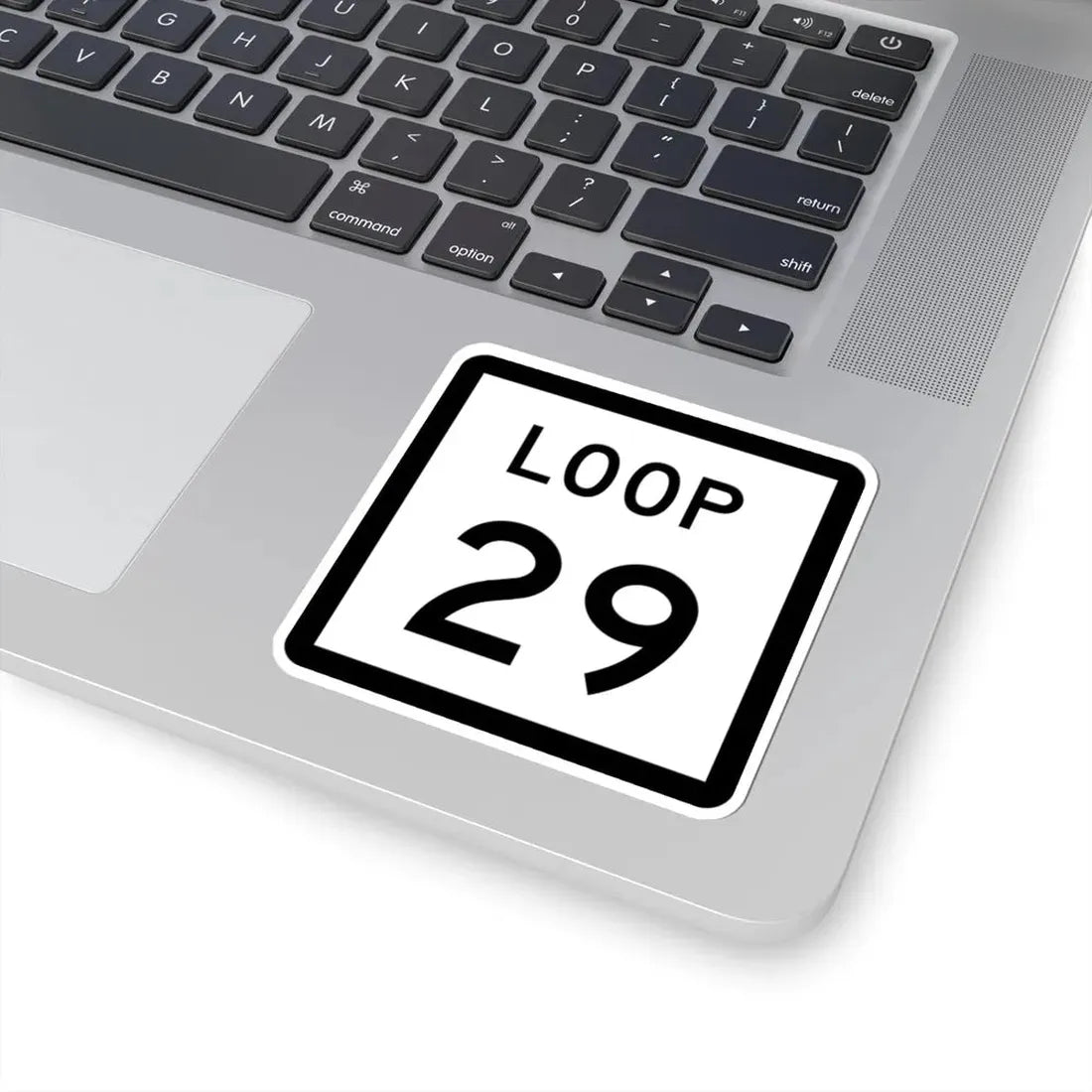 Texas Loop 29 (Texas) (Road Sign) STICKER Vinyl Kiss-Cut Decal - The Sticker Space