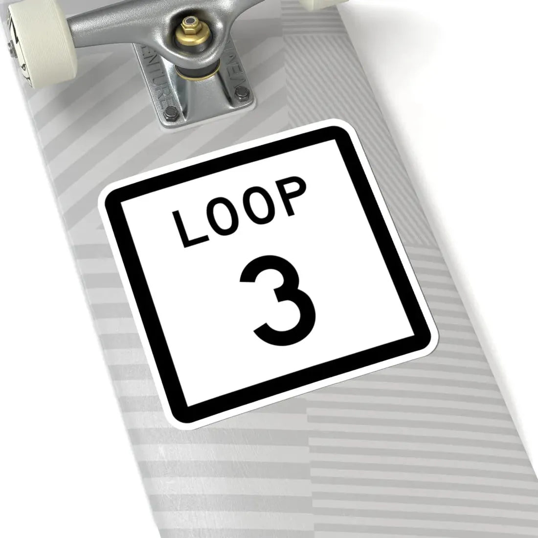 Texas Loop 3 (Texas) (Road Sign) STICKER Vinyl Kiss-Cut Decal - The Sticker Space