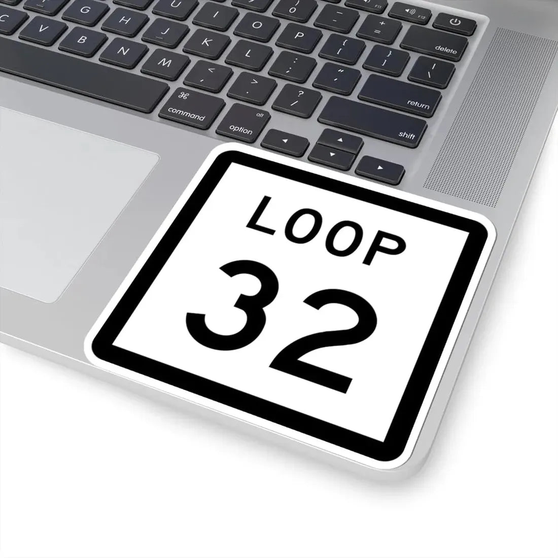 Texas Loop 32 (Texas) (Road Sign) STICKER Vinyl Kiss-Cut Decal - The Sticker Space