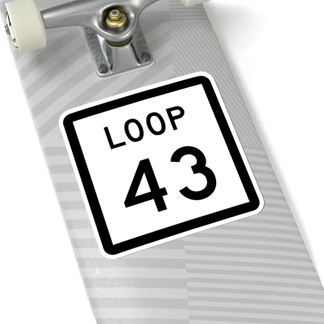 Texas Loop 43 (Texas) (Road Sign) STICKER Vinyl Kiss-Cut Decal - The Sticker Space