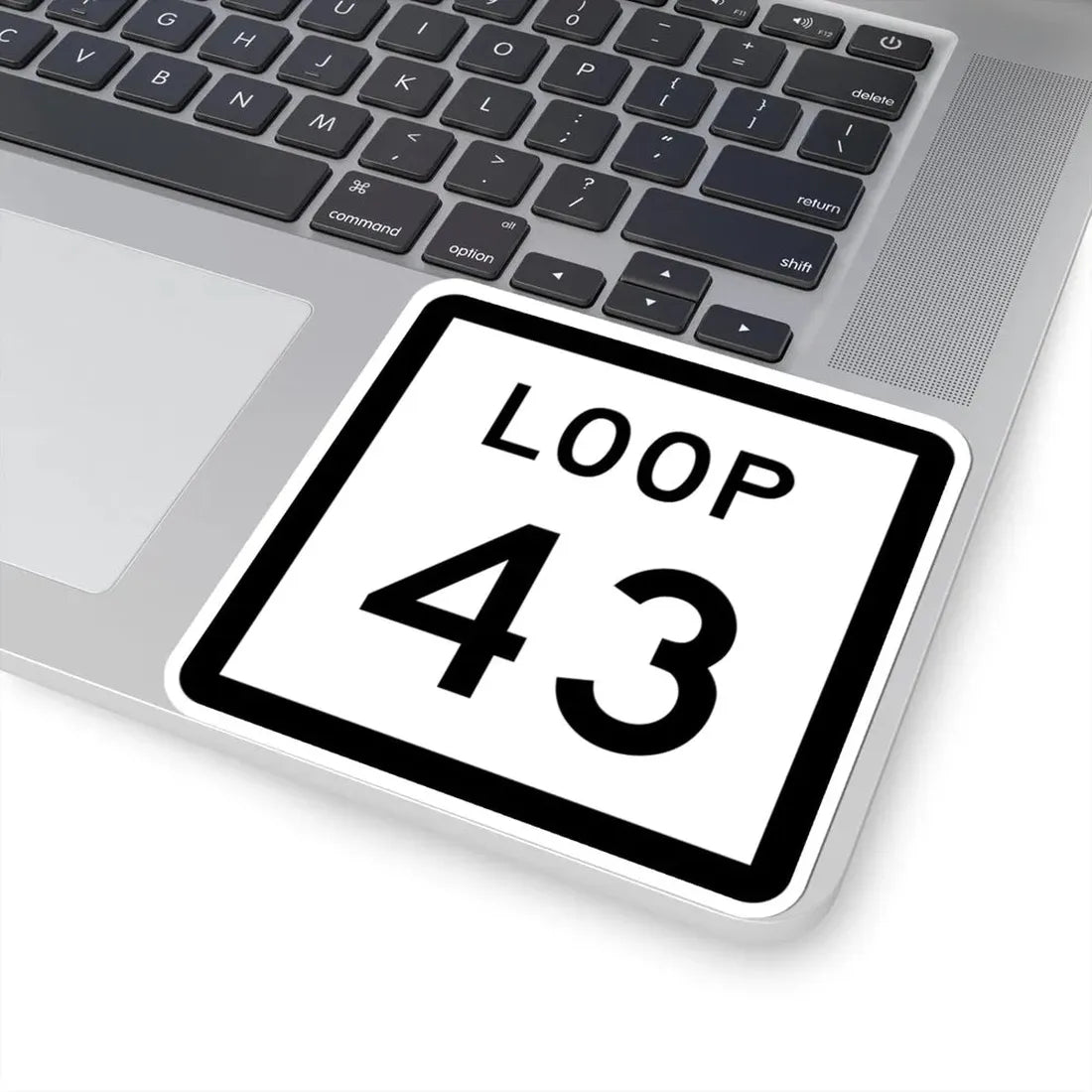 Texas Loop 43 (Texas) (Road Sign) STICKER Vinyl Kiss-Cut Decal - The Sticker Space