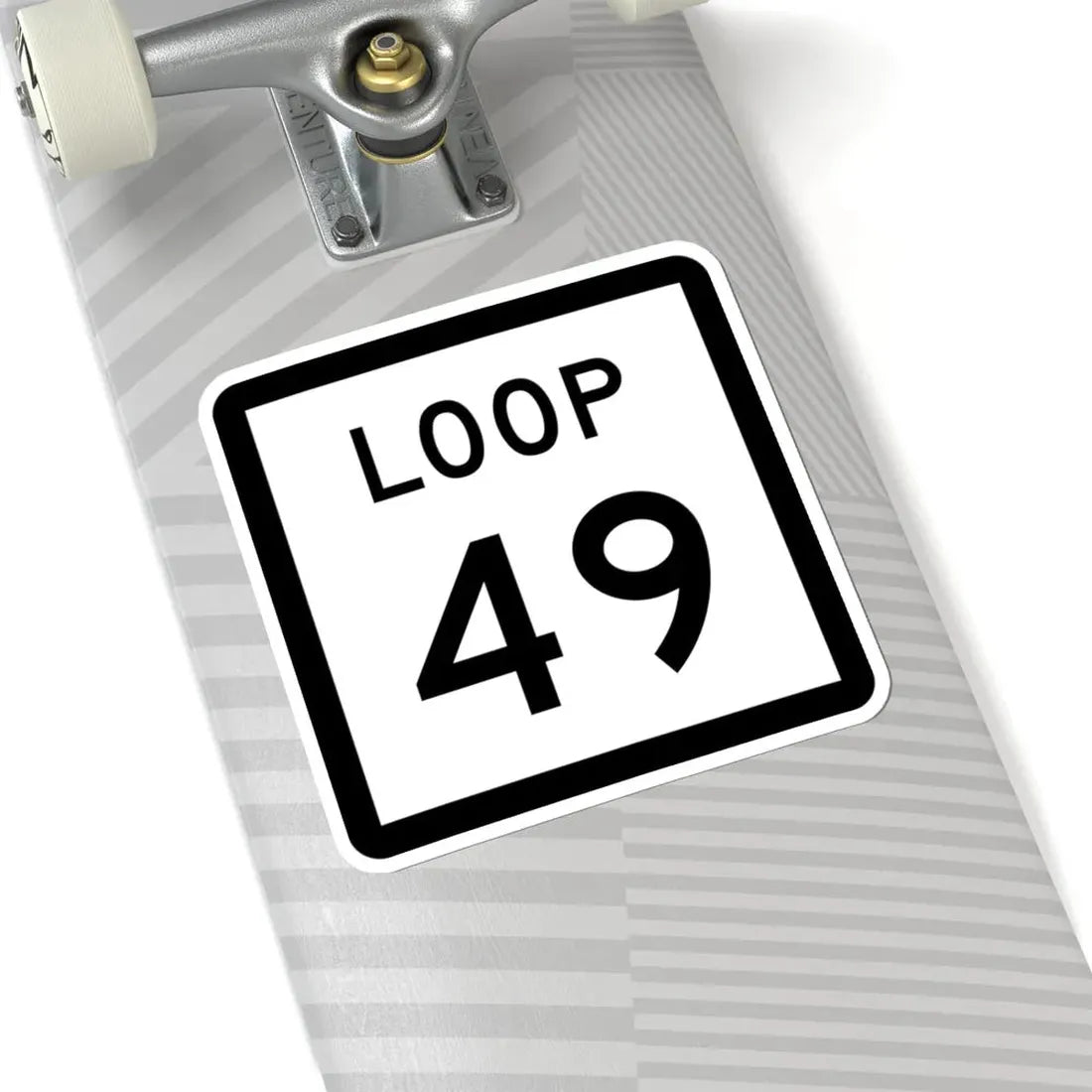 Texas Loop 49 (Texas) (Road Sign) STICKER Vinyl Kiss-Cut Decal - The Sticker Space