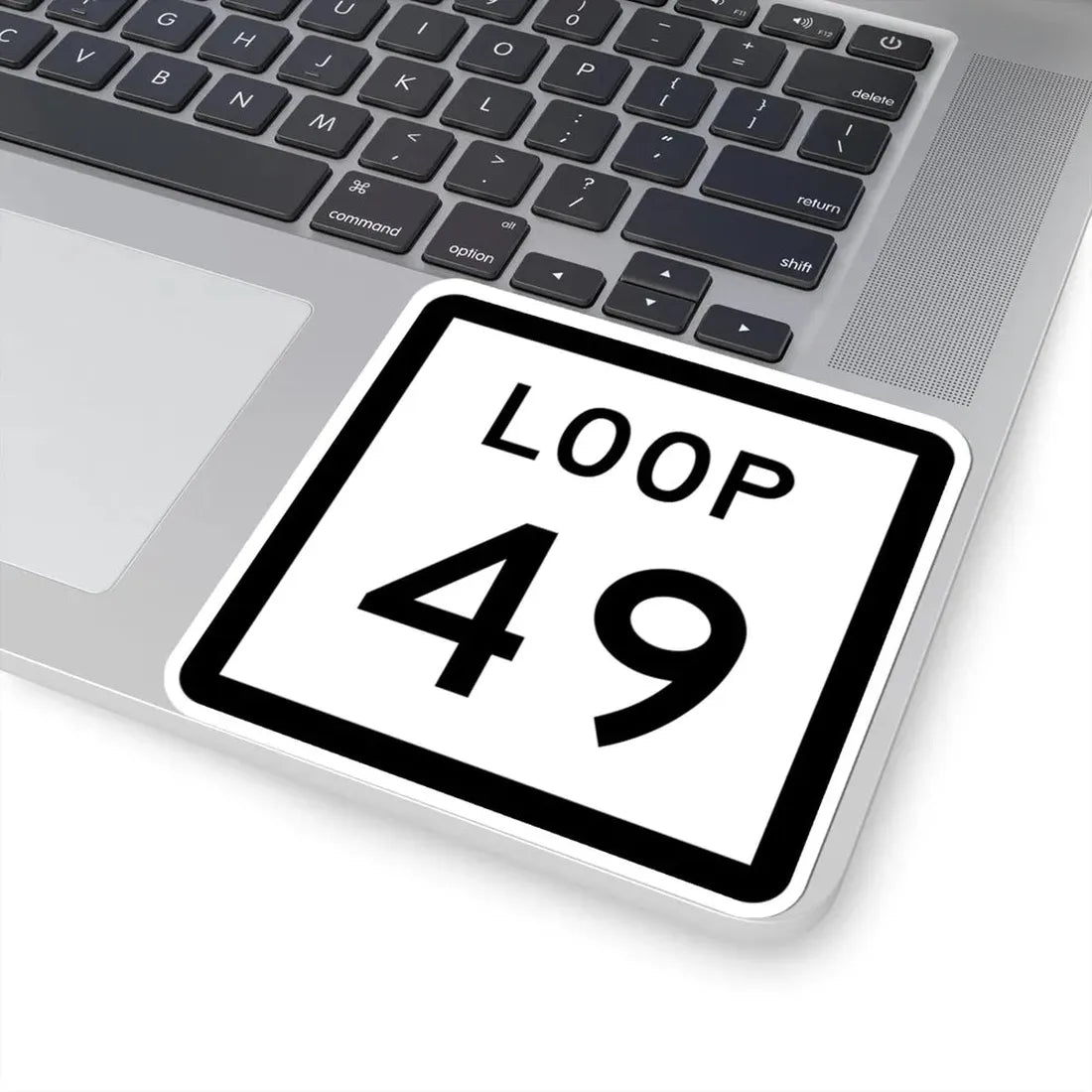 Texas Loop 49 (Texas) (Road Sign) STICKER Vinyl Kiss-Cut Decal - The Sticker Space