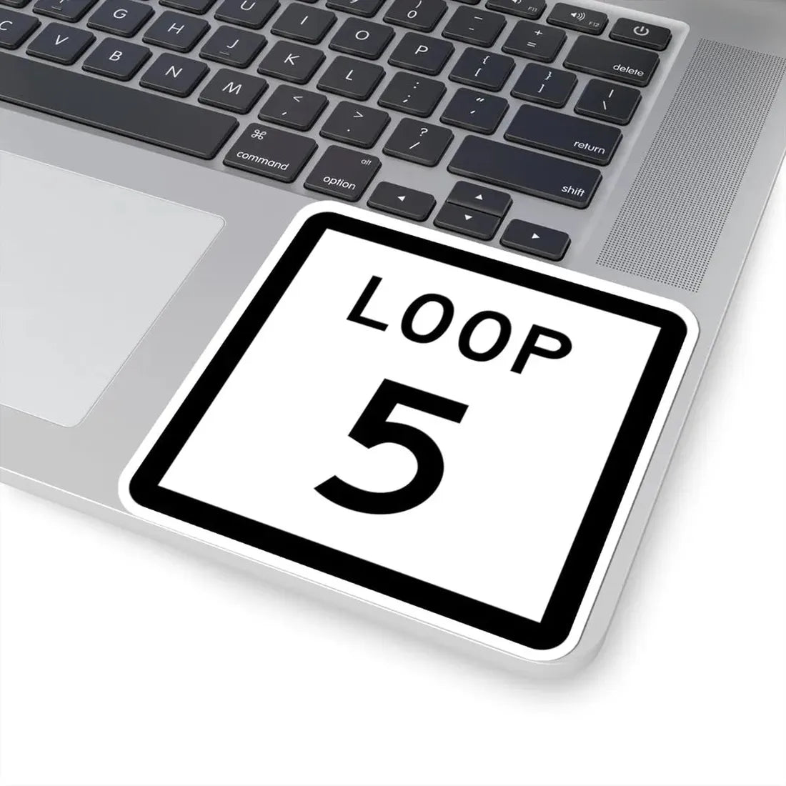 Texas Loop 5 (Texas) (Road Sign) STICKER Vinyl Kiss-Cut Decal - The Sticker Space