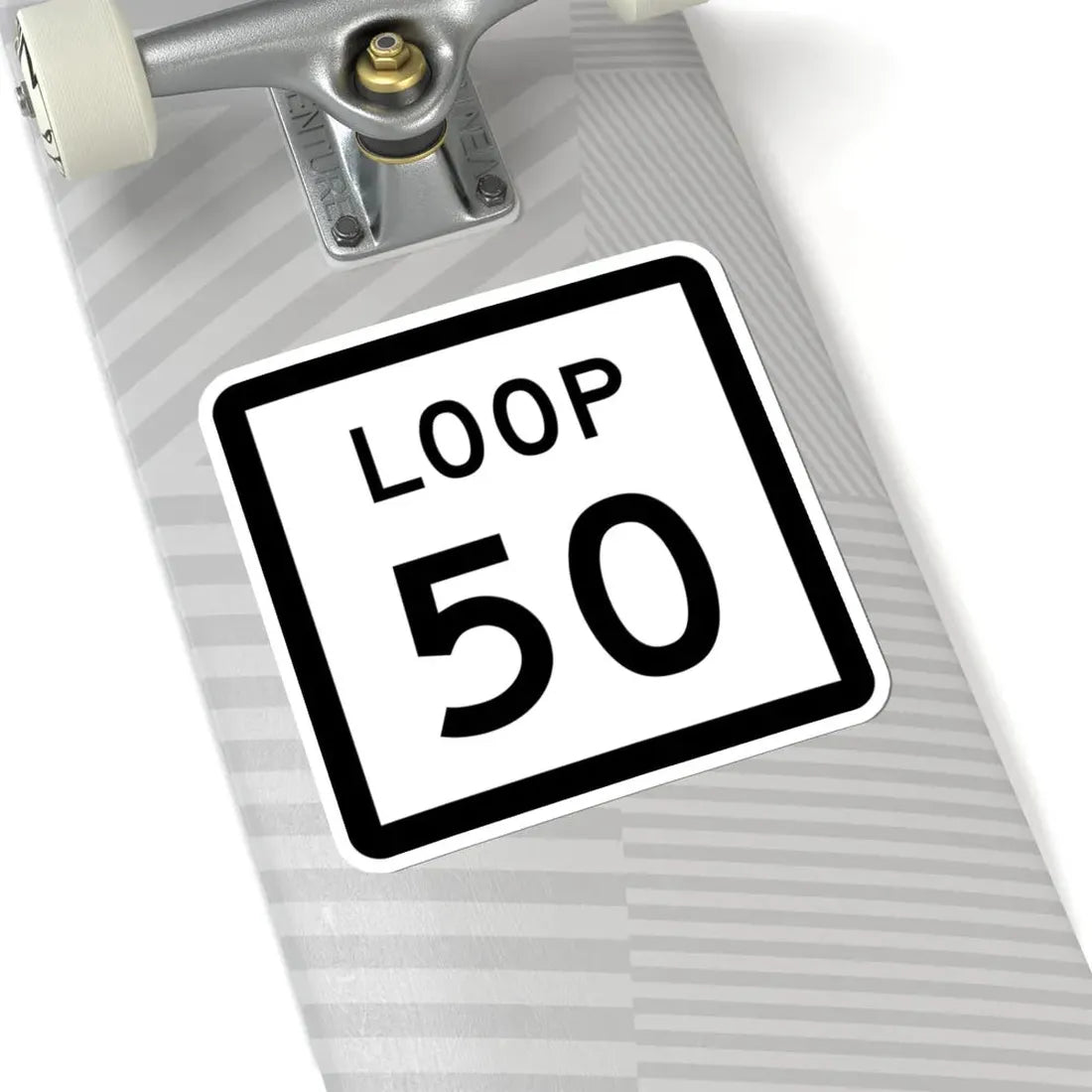 Texas Loop 50 (Texas) (Road Sign) STICKER Vinyl Kiss-Cut Decal - The Sticker Space