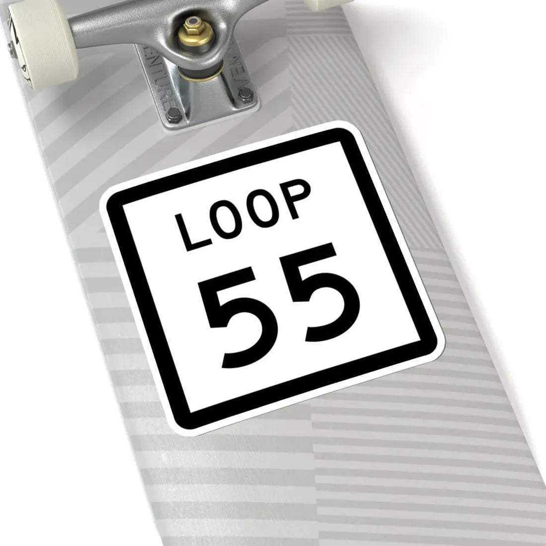 Texas Loop 55 (Texas) (Road Sign) STICKER Vinyl Kiss-Cut Decal - The Sticker Space