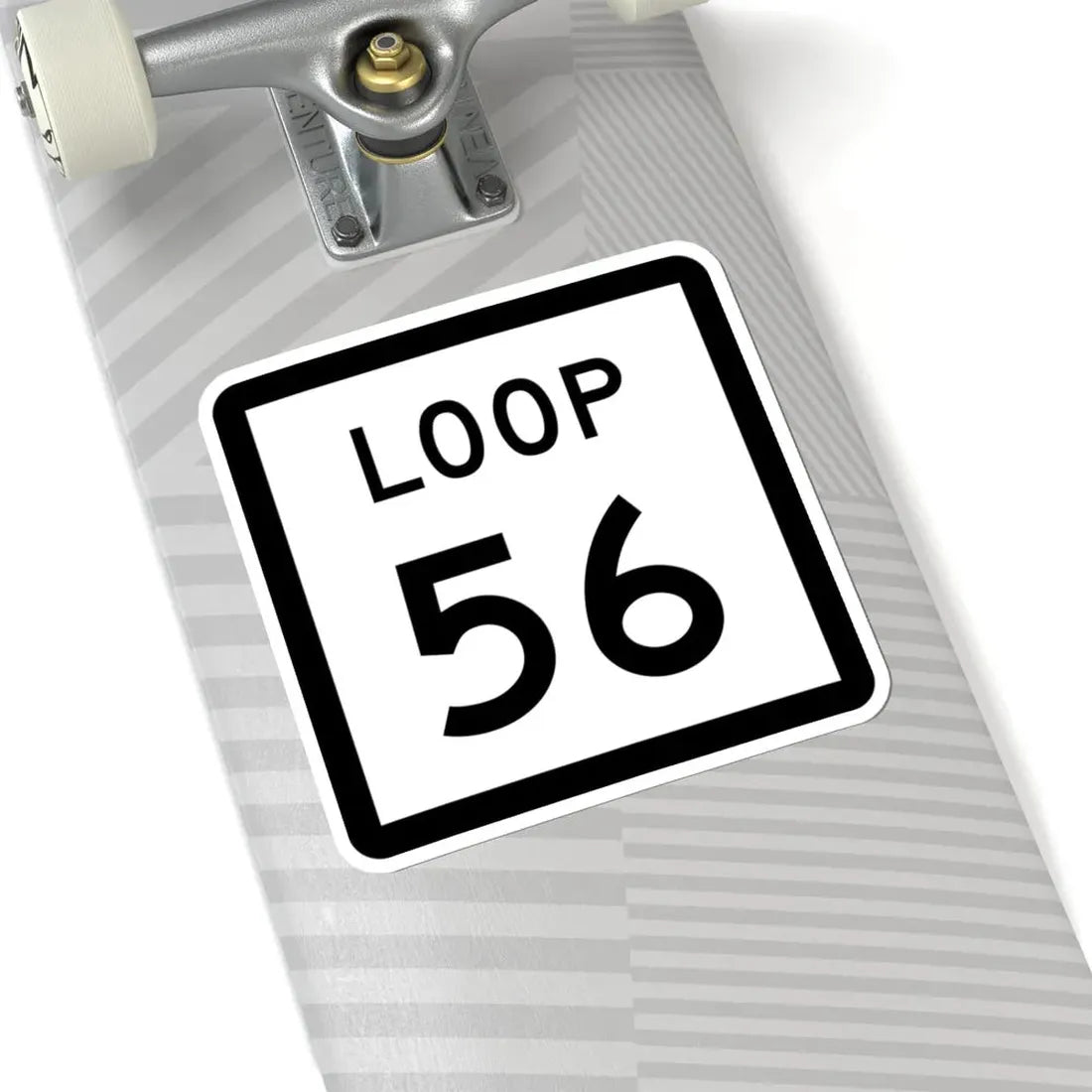 Texas Loop 56 (Texas) (Road Sign) STICKER Vinyl Kiss-Cut Decal - The Sticker Space