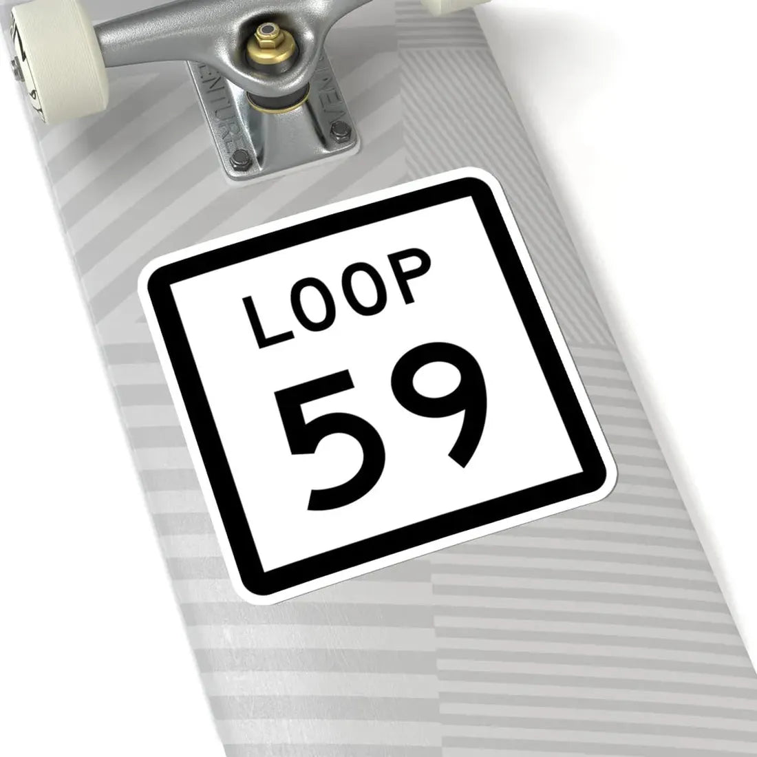 Texas Loop 59 (Texas) (Road Sign) STICKER Vinyl Kiss-Cut Decal - The Sticker Space