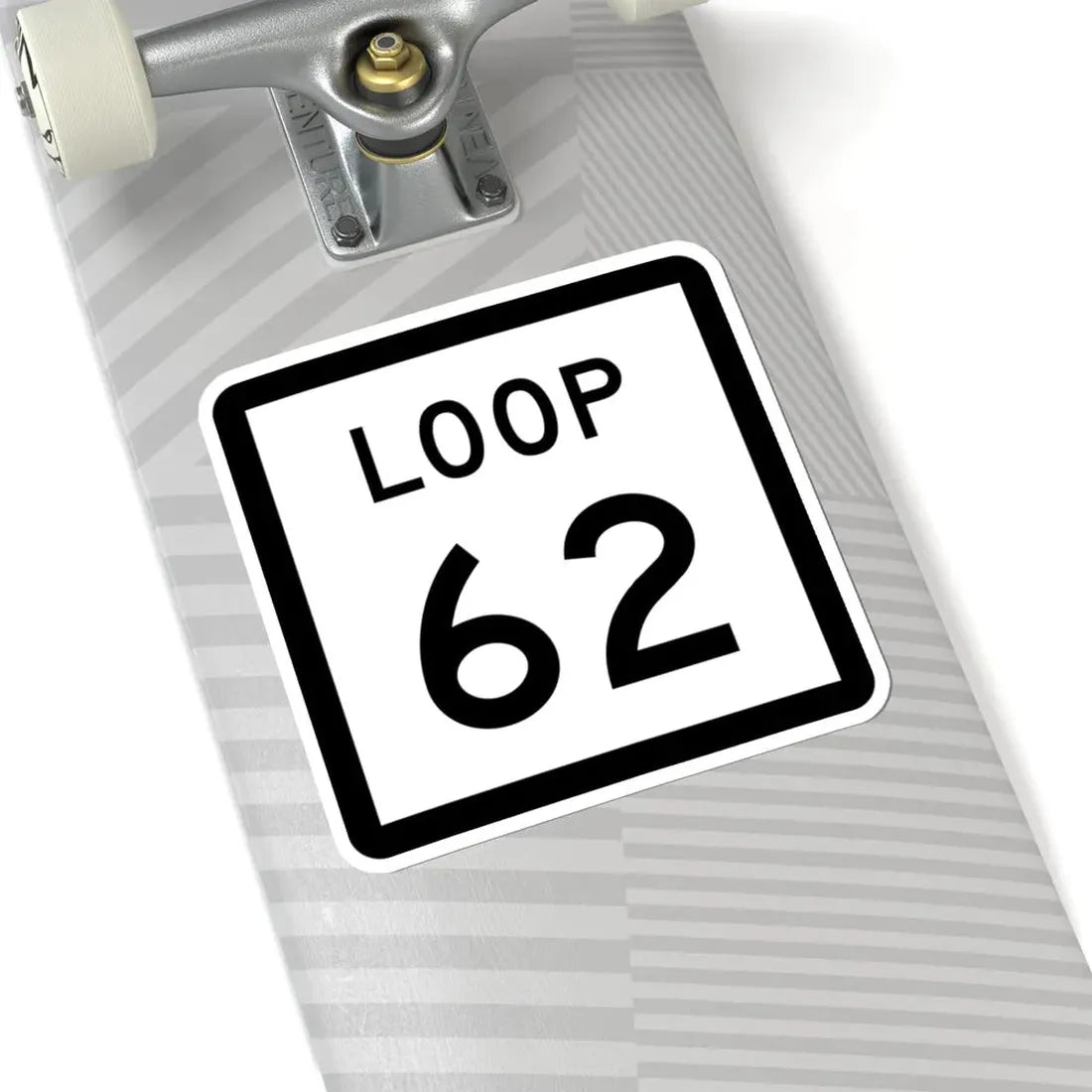 Texas Loop 62 (Texas) (Road Sign) STICKER Vinyl Kiss-Cut Decal - The Sticker Space