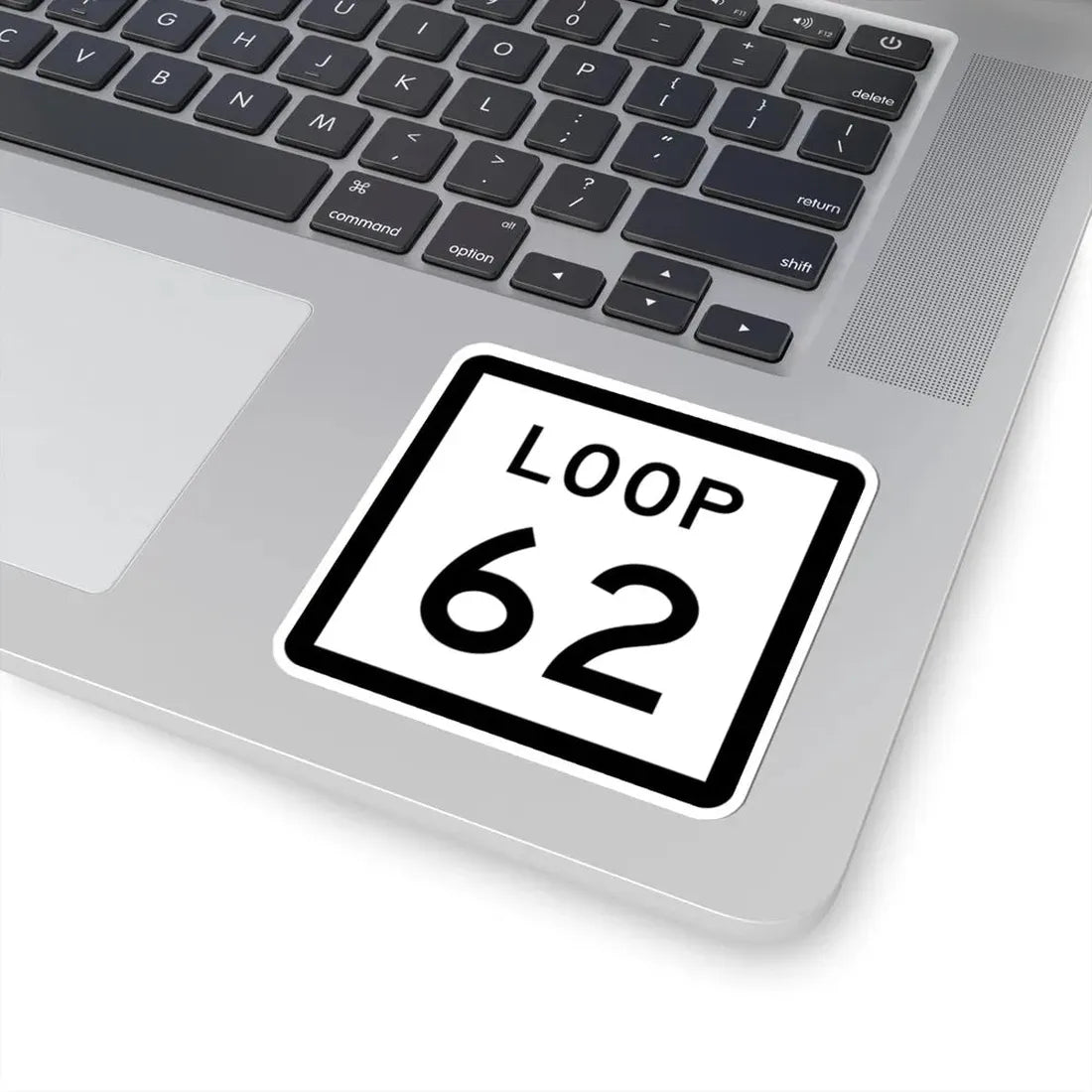 Texas Loop 62 (Texas) (Road Sign) STICKER Vinyl Kiss-Cut Decal - The Sticker Space