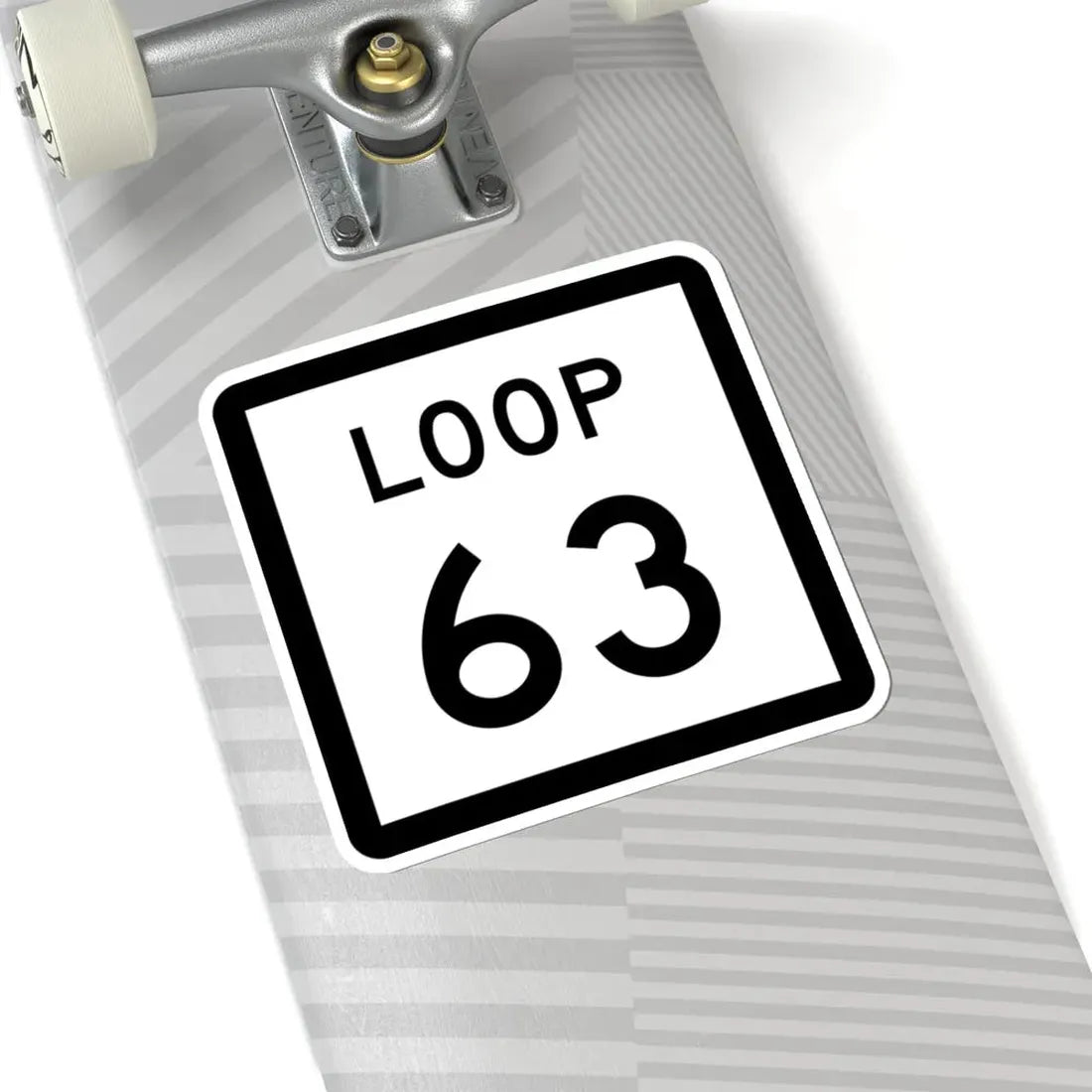 Texas Loop 63 (Texas) (Road Sign) STICKER Vinyl Kiss-Cut Decal - The Sticker Space