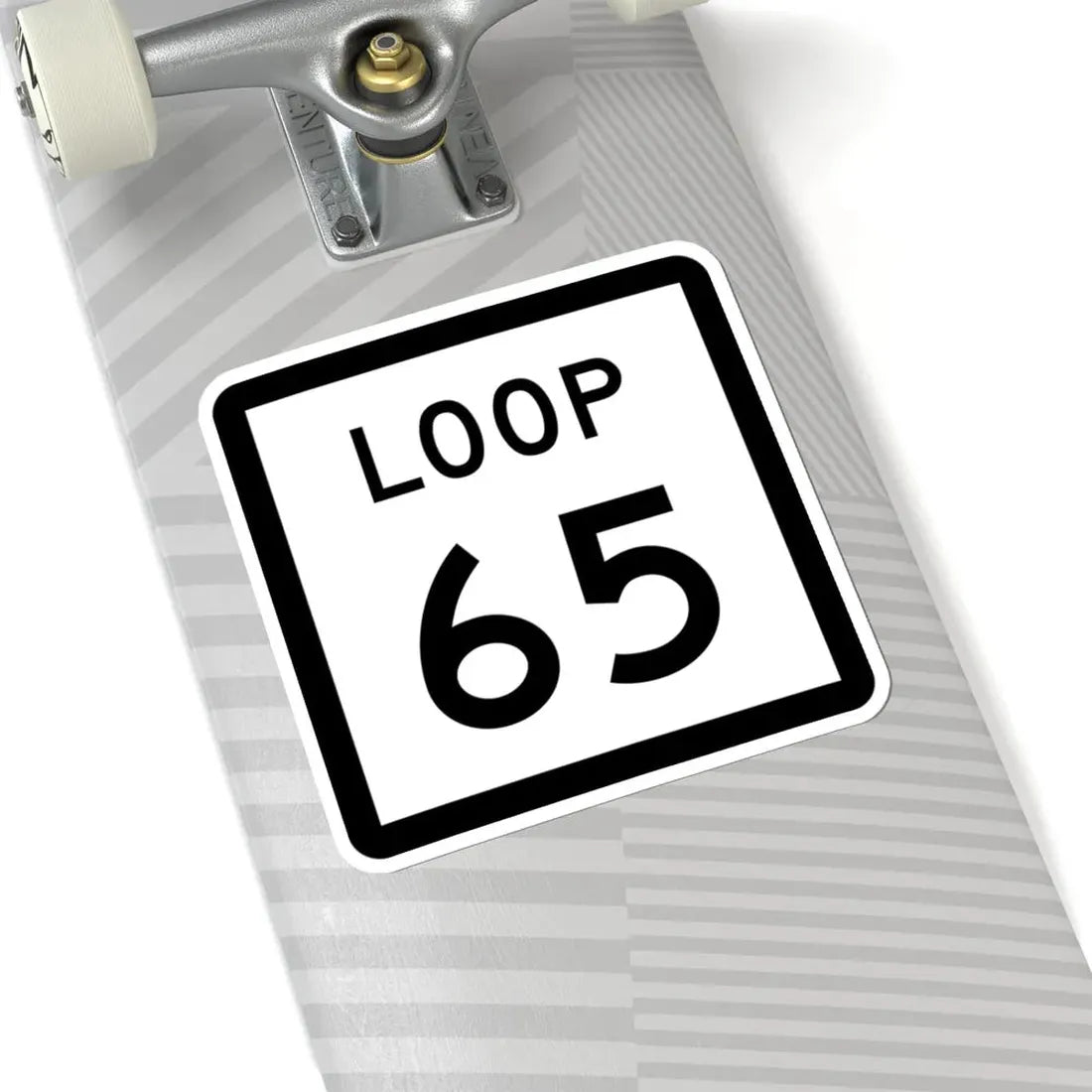 Texas Loop 65 (Texas) (Road Sign) STICKER Vinyl Kiss-Cut Decal - The Sticker Space