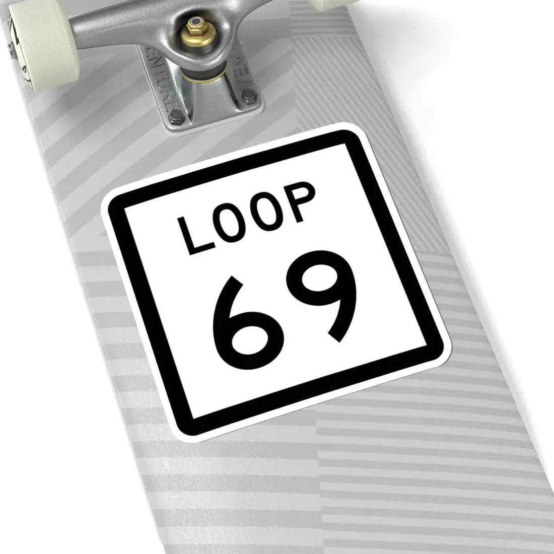 Texas Loop 69 (Texas) (Road Sign) STICKER Vinyl Kiss-Cut Decal - The Sticker Space