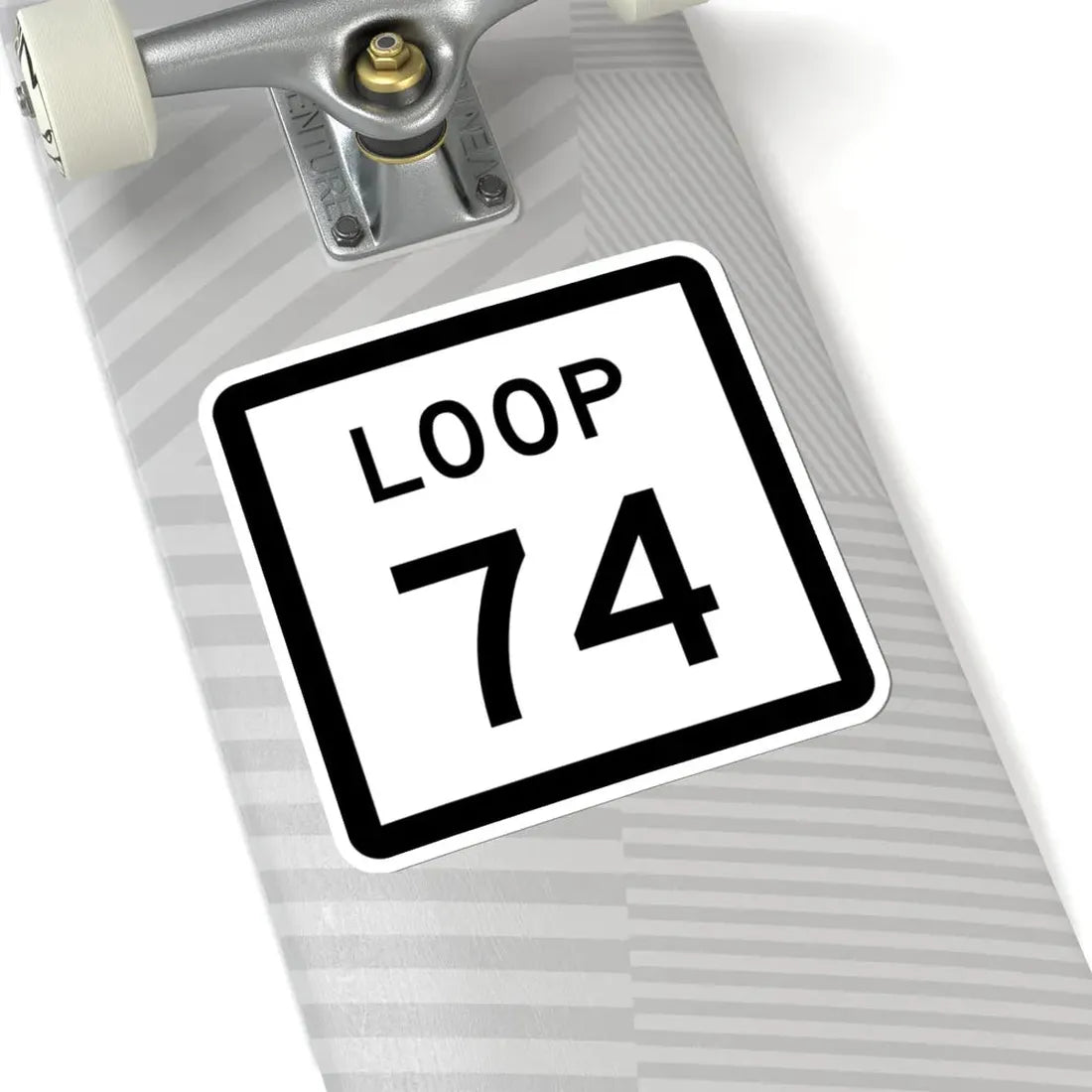 Texas Loop 74 (Texas) (Road Sign) STICKER Vinyl Kiss-Cut Decal - The Sticker Space