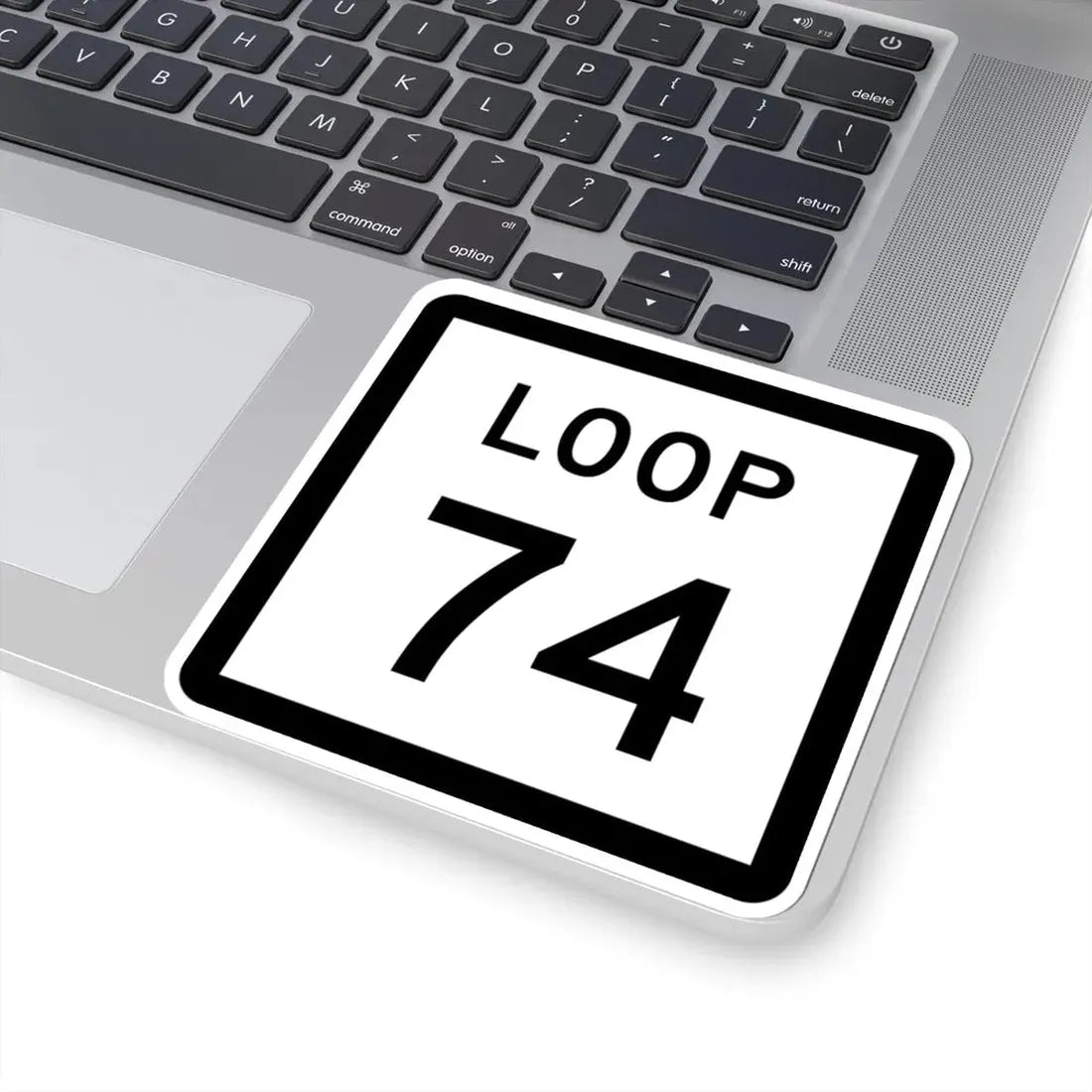 Texas Loop 74 (Texas) (Road Sign) STICKER Vinyl Kiss-Cut Decal - The Sticker Space