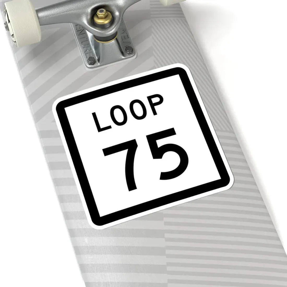 Texas Loop 75 (Texas) (Road Sign) STICKER Vinyl Kiss-Cut Decal - The Sticker Space