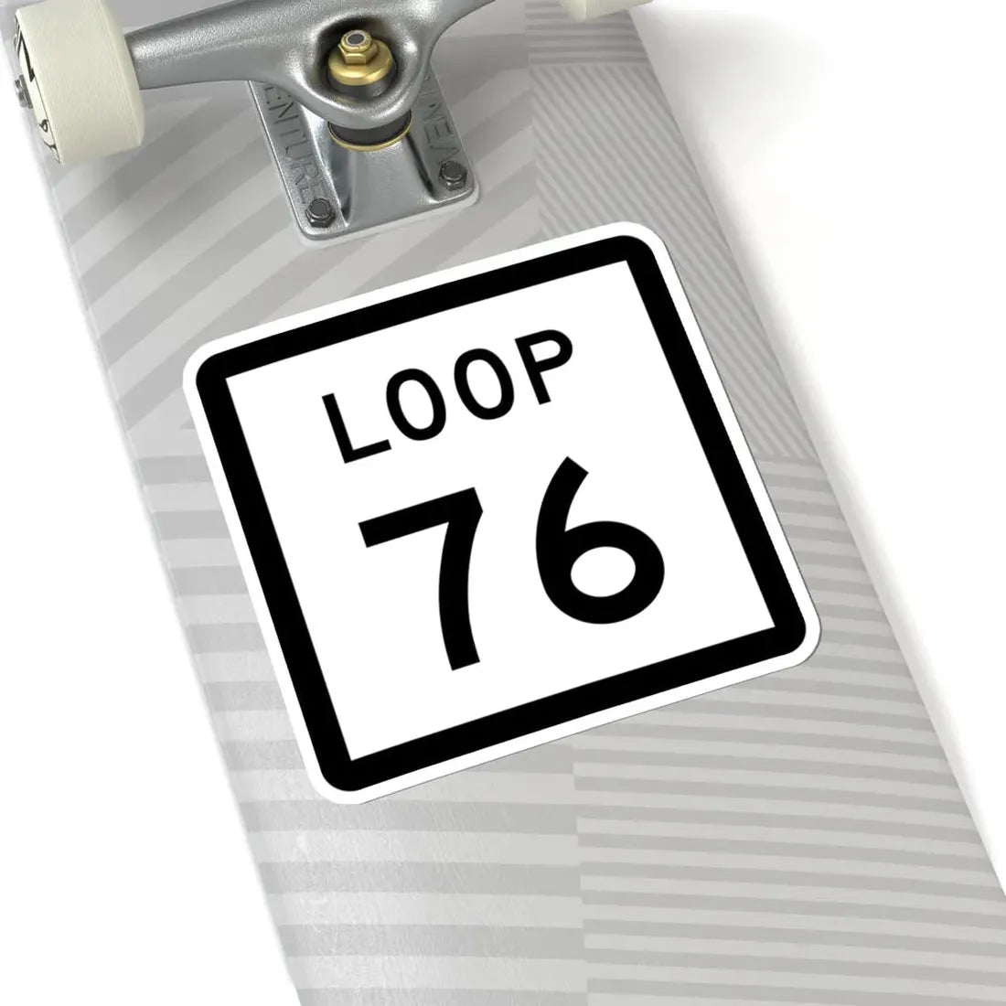 Texas Loop 76 (Texas) (Road Sign) STICKER Vinyl Kiss-Cut Decal - The Sticker Space