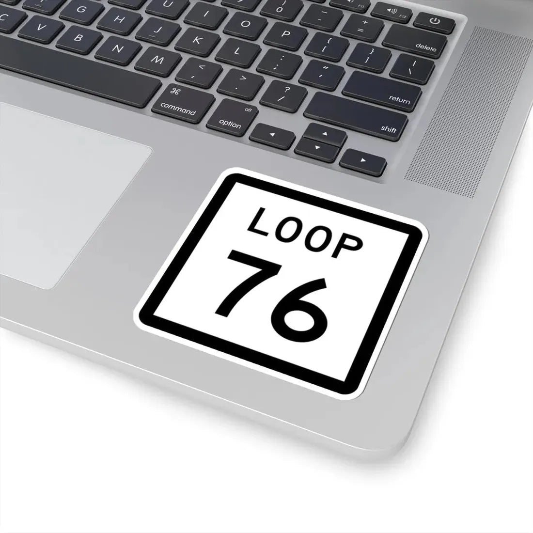 Texas Loop 76 (Texas) (Road Sign) STICKER Vinyl Kiss-Cut Decal - The Sticker Space