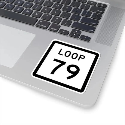 Texas Loop 79 (Texas) (Road Sign) STICKER Vinyl Kiss-Cut Decal - The Sticker Space
