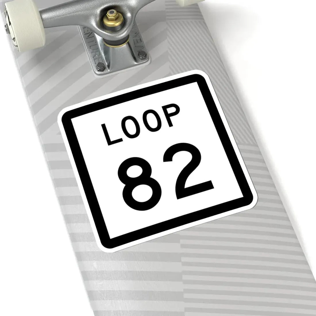 Texas Loop 82 (Texas) (Road Sign) STICKER Vinyl Kiss-Cut Decal - The Sticker Space