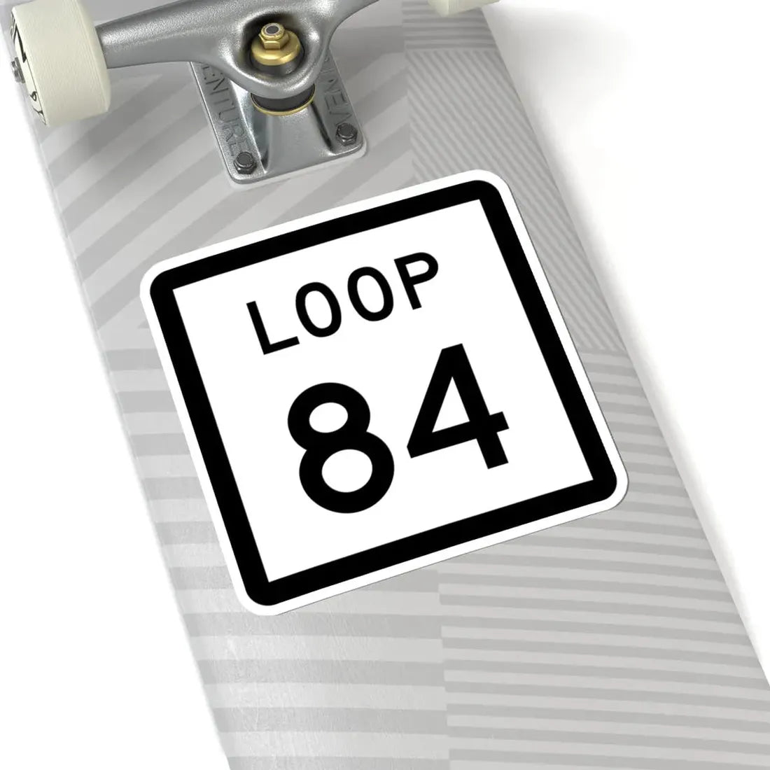 Texas Loop 84 (Texas) (Road Sign) STICKER Vinyl Kiss-Cut Decal - The Sticker Space