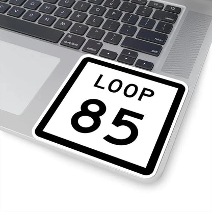 Texas Loop 85 (Texas) (Road Sign) STICKER Vinyl Kiss-Cut Decal - The Sticker Space