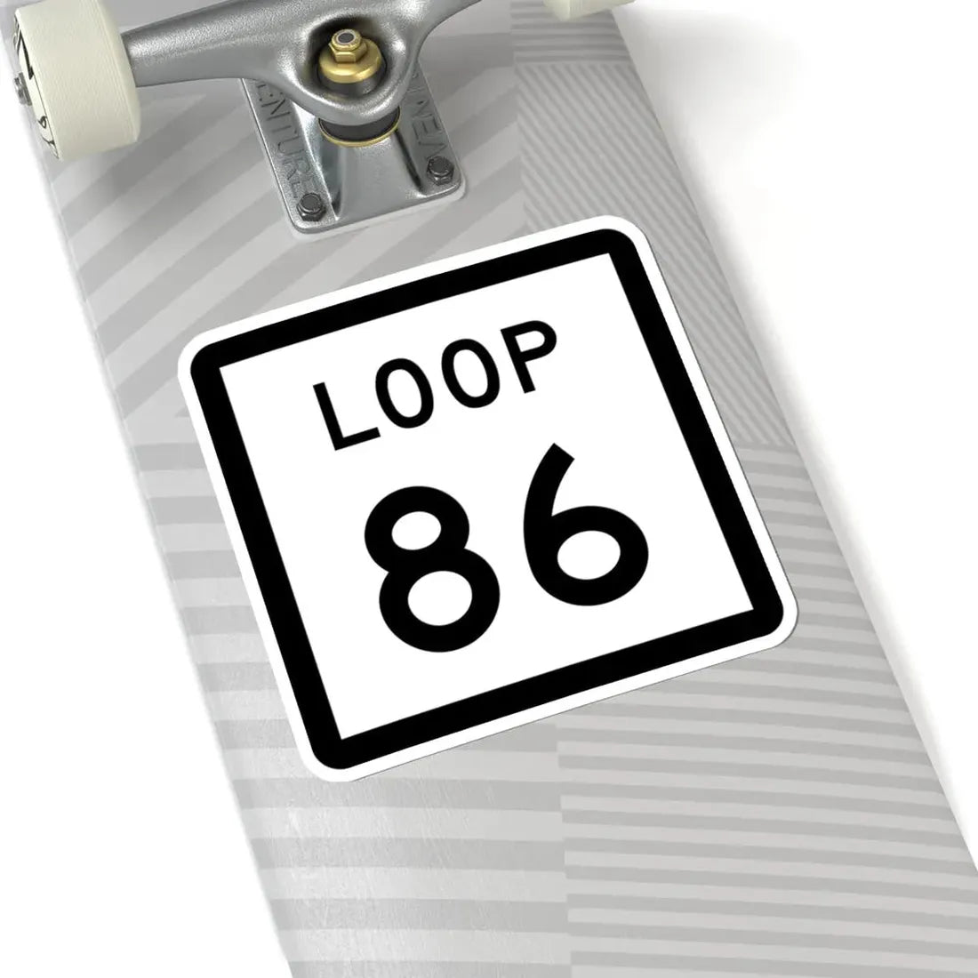 Texas Loop 86 (Texas) (Road Sign) STICKER Vinyl Kiss-Cut Decal - The Sticker Space