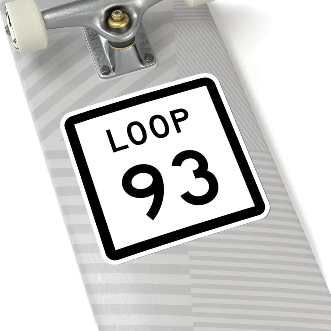 Texas Loop 93 (Texas) (Road Sign) STICKER Vinyl Kiss-Cut Decal - The Sticker Space