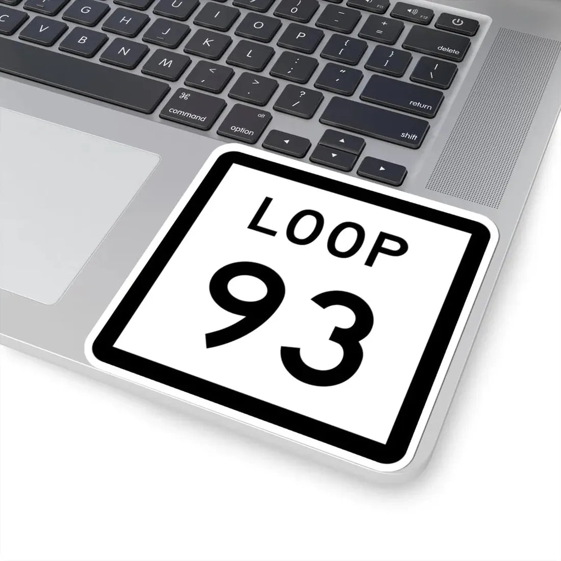 Texas Loop 93 (Texas) (Road Sign) STICKER Vinyl Kiss-Cut Decal - The Sticker Space