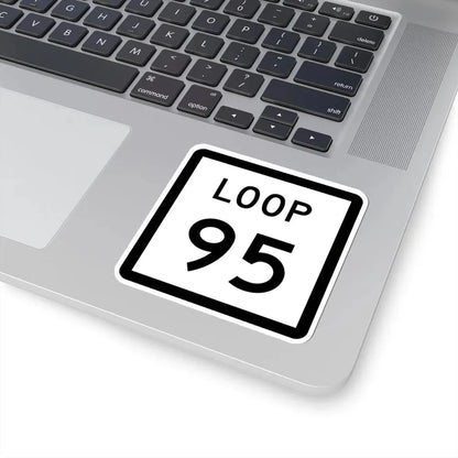 Texas Loop 95 (Texas) (Road Sign) STICKER Vinyl Kiss-Cut Decal - The Sticker Space