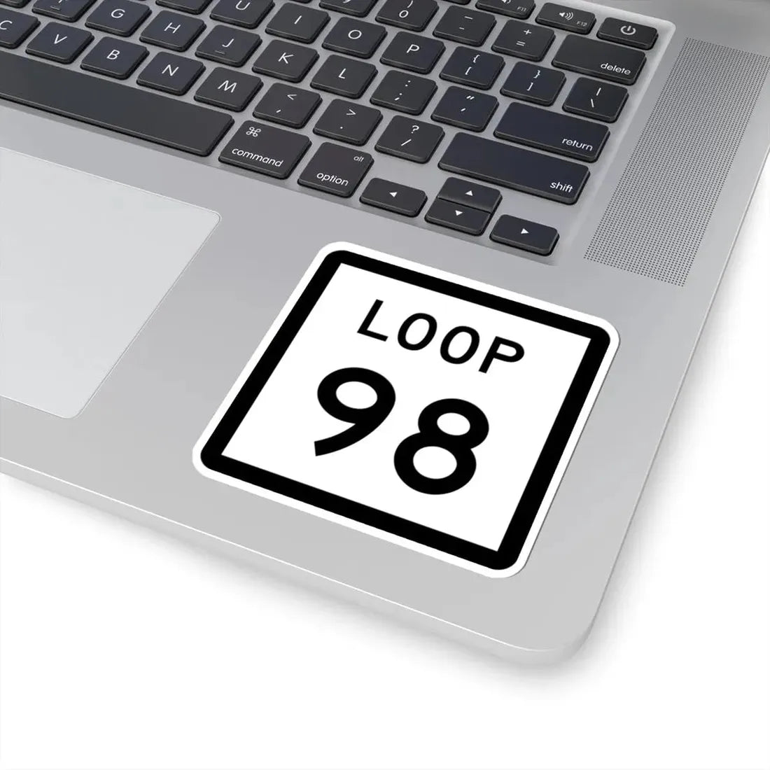 Texas Loop 98 (Texas) (Road Sign) STICKER Vinyl Kiss-Cut Decal - The Sticker Space